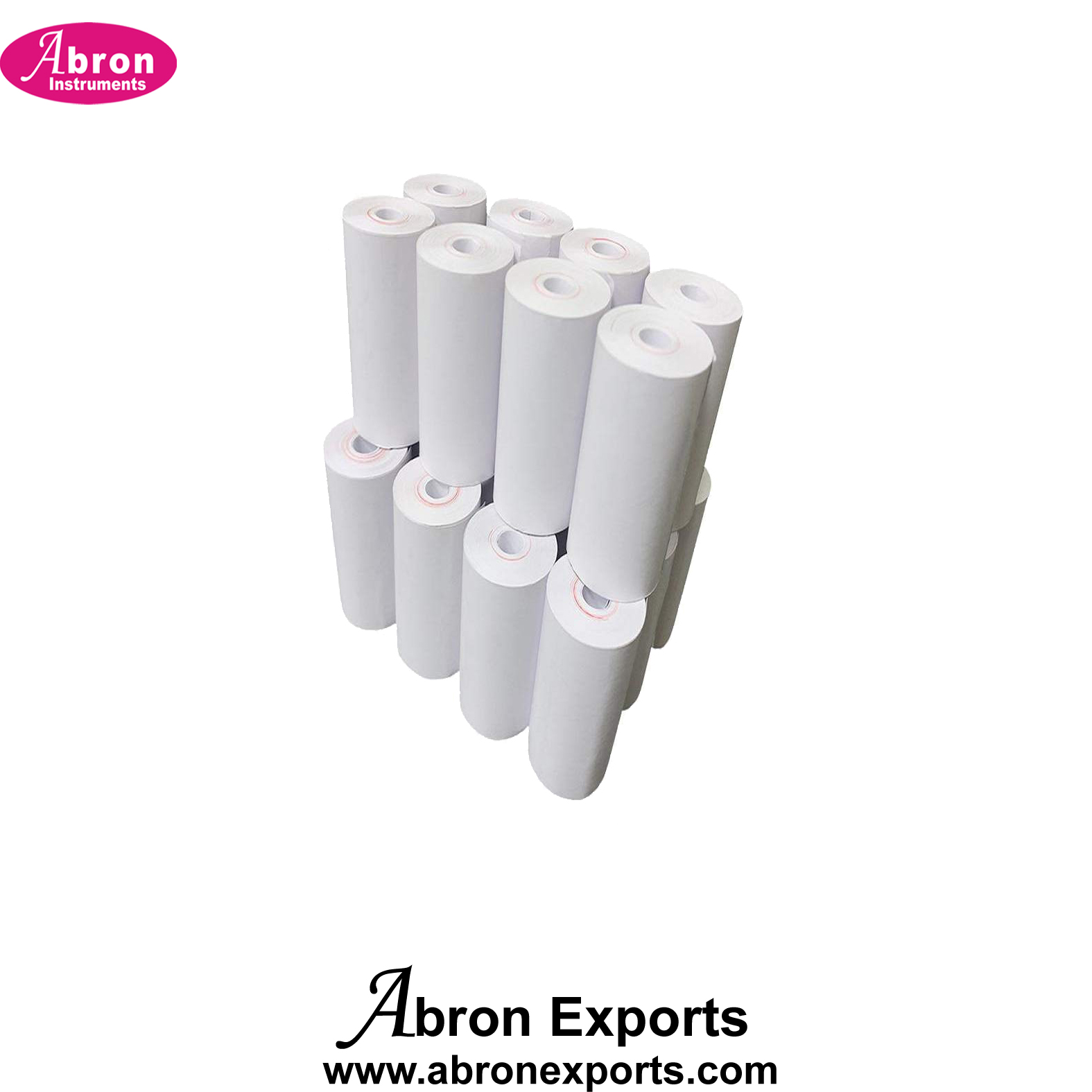 ECG Machine Thermal paper 110 mm 4 inch suitable for thermal 10 rolls Abron ABM-2501P